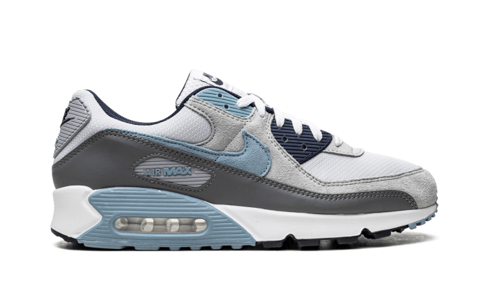 Air Max 90 "Pure Platinum Warm Blue" - Image 6