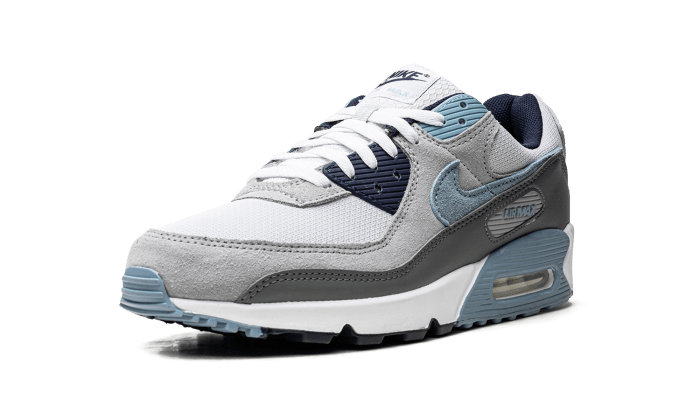 Air Max 90 "Pure Platinum Warm Blue" - Image 4